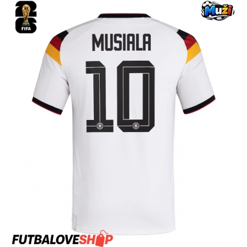 Dres Nemecko Jamal Musiala #10 Domáci MS 2026 Krátky Rukáv